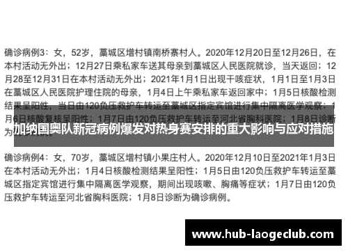 加纳国奥队新冠病例爆发对热身赛安排的重大影响与应对措施